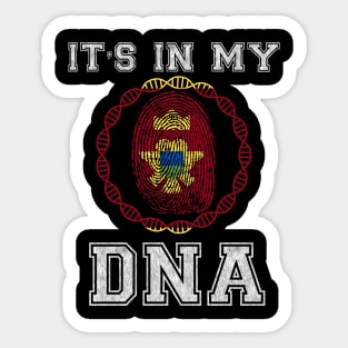 Montenegro  It's In My DNA - Gift for Montenegrin From Montenegro Sticker